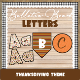 Thanksgiving Bulletin Board Lettering