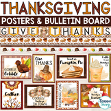 Thanksgiving Bulletin Board & Posters Classroom Decor Turk