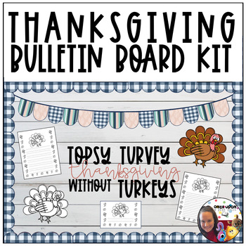 Preview of Thanksgiving Bulletin Board - Tospy Turvey Thanksgiving