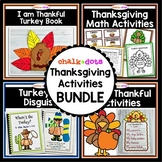 Thanksgiving Activities BUNDLE | I am Thankful - Turkeys i