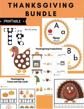 Preview of Thanksgiving Bundle