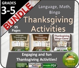 Thanksgiving  Activities Bundle - Print and Digital Versions