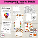 Thanksgiving Bundle - Preschool | PreK | Kindergarten