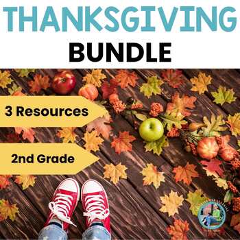 Preview of Thanksgiving Bundle With Writing, Reading Comprehension & STEM Story Stations