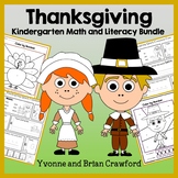 Thanksgiving Bundle for Kindergarten | Math and Literacy S