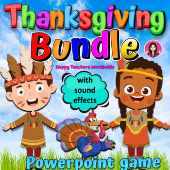 Preview of Thanksgiving Bundle of Fun Activities
