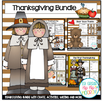Preview of Thanksgiving Bundle with Informational Text,Reader's Theater and Book Companions