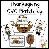 Thanksgiving CVC Word Match Up