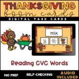 Thanksgiving CVC Words - Boom Cards