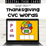 Thanksgiving CVC Words using Google Slides™