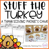 Thanksgiving Center - Stuff the Turkey {A Phonics Game}