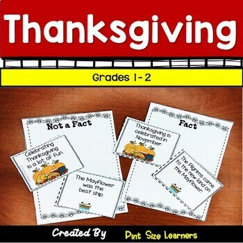 Preview of Thanksgiving Activities for Grades 1 & 2 | Language Arts and Social Studies Unit