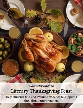 Preview of Thanksgiving Character Feast