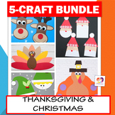 Thanksgiving / Christmas 5 Crafts Bundle