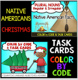 Thanksgiving Christmas Plural Nouns Color by Code
