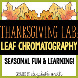 Thanksgiving Chromatography Lab Leaf Pigment Lab Activity