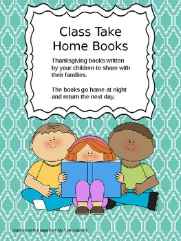 Preview of Thanksgiving Class Take Home Books