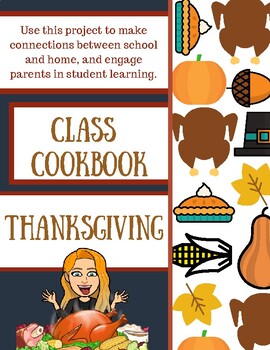 Preview of Thanksgiving Classroom Cookbook