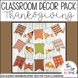 Thanksgiving Classroom Decorations