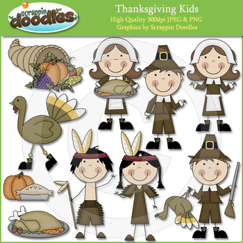Preview of Thanksgiving Kids