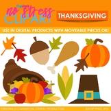 Thanksgiving Clip Art (Digital Use Ok!)