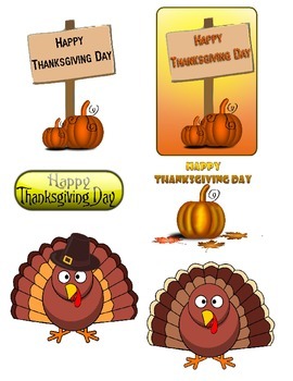 Preview of Thanksgiving Clipart