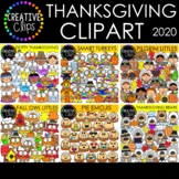 Thanksgiving Clipart Bundle 2020 {Creative Clips Clipart}