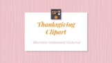 Thanksgiving Clipart (For Personal and Commercial Use)