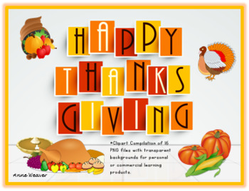 Preview of Thanksgiving Clipart/ Free