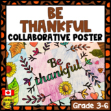 Thanksgiving Collaborative Poster | Elementary Art Activit