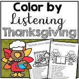 Thanksgiving Color by Listening (A Following Directions Activity)