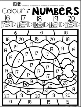 11 Free Thanksgiving Color By Number Pages For Kids