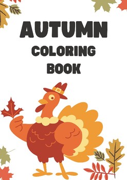 Preview of Thanksgiving Coloring Book