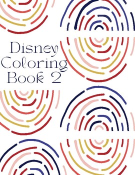 Disney Coloring Book by MrsLevinerCorner