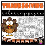 Thanksgiving Coloring Book {Educlips Resources}