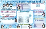 Let's Have Some Winter Fun Activity Mat