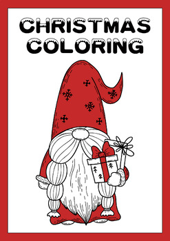 Preview of Thanksgiving Coloring Page Activities Sheets for Popular Holidays Christmas