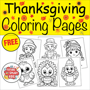 Thanksgiving Coloring Pages | Fall Pumpkin Coloring Pages October Activity