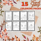 Thanksgiving Coloring Pages | Write What Are You Thankful 