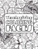 Thanksgiving Coloring Pages for Older Kids