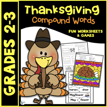 Preview of Thanksgiving Compound Words