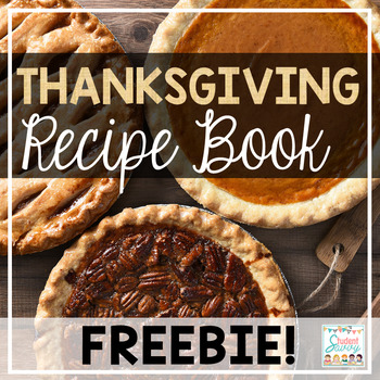 Preview of Thanksgiving Recipe Book Freebie!