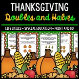 Thanksgiving Cooking - Special Education - Life Skills - D