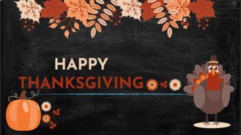 Preview of Thanksgiving Counseling Activities for Telehealth