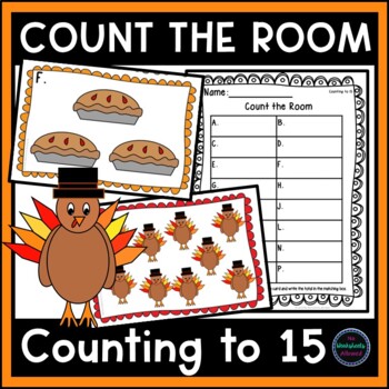 Preview of Thanksgiving Count the Room