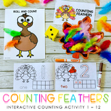Thanksgiving Counting 1 - 12 - Fine Motor, Numbers, Number