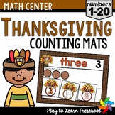 Thanksgiving Math - Counting, Numbers for Preschool, PreK 