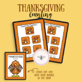Thanksgiving Counting (ONLY)  Autism  & Special Ed Social 