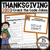 Thanksgiving Crack the Code Jokes | Thanksgiving Jokes
