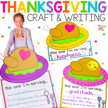 Preview of Thanksgiving Craft | Thanksgiving Writing Activity | Bulletin Board Idea